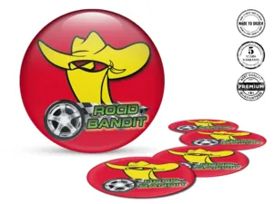 Silicone Stickers Custom Brand Racing Horizon